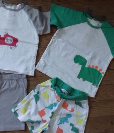 lot de 2 pyjashort
