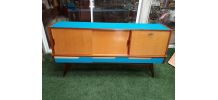 Enfilade design scandinave en teck années 60  