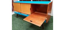 Enfilade design scandinave en teck années 60  