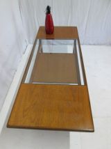 Table basse teck vintage