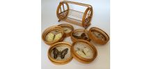 Dessous de verres papillons
