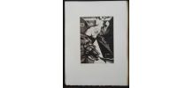 Gravure originale signée - EUREKA d'Edgar POE