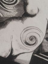 Gravure originale signée - EUREKA d'Edgar POE