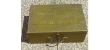 valise  en  bois  ancienne , vintage