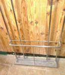 Porte -manteaux    inox 