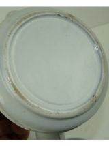 Cafetière tole émaillée blanche