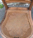 Chaise Art Nouveau en bois