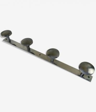 Patère aluminium 4 têtes