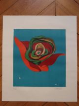 Lithographie originale Félix Labisse signée