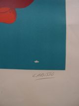 Lithographie originale Félix Labisse signée