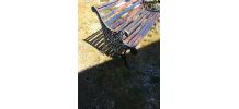 Banc en fer forgé 