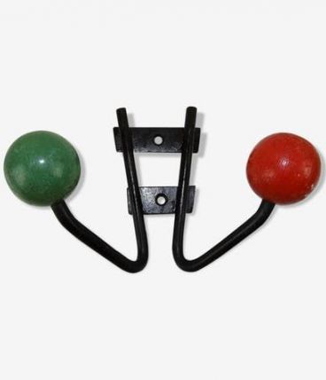 Patere enfant boules bois