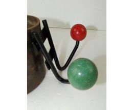 Patere enfant boules bois