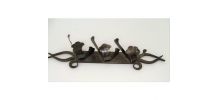 porte pipes fer forgé annees 60
