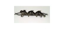 porte pipes fer forgé annees 60