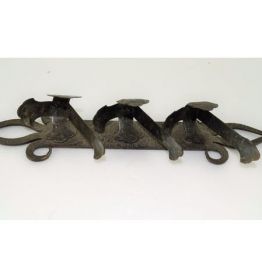 porte pipes fer forgé annees 60