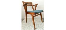 Fauteuil bridge scandinave vintage