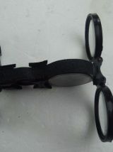 ancienne boussole plastique jouet jumelle