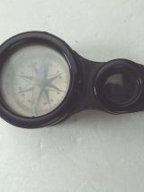 ancienne boussole plastique jouet jumelle