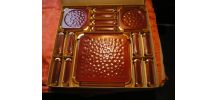 Ensemble repose plat, couteaux, bouteilles