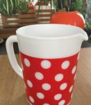 Pichet arcopal à pois POLKA