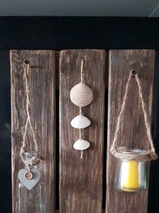 cadre bois vintage deco