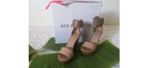 sandales compensées cuir et bois See By CHLOE