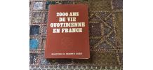 Livre 2000 ans de vie quotidienne en France 