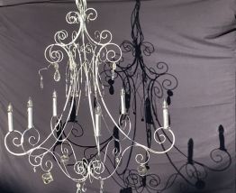 Lustre à pampilles