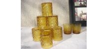 Lot de 4 verres PERNOD SA Vintage 1950's