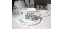 Tasse et coupelle Vintage ARCOPAL FRANCE
