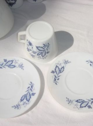 Tasse et coupelle Vintage ARCOPAL FRANCE
