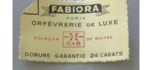cuilleres café fabiora dorées 24 carats neuves