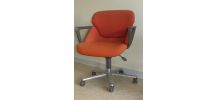 Fauteuil de bureau à roulettes années 80