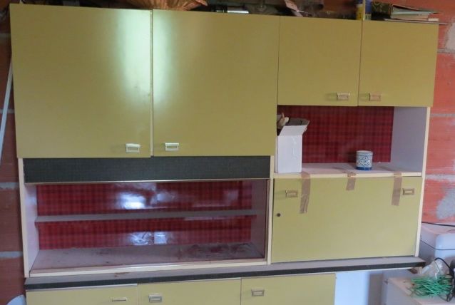 Meuble cuisine formica années 60