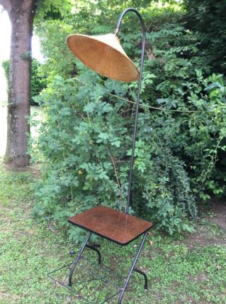 Lampadaire liseuse porte revues
