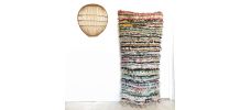 Tapis berbère boucherouite 