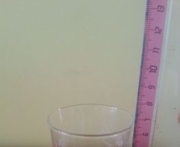 Lot de 10 moyens verres Vintage