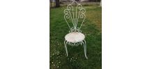 Salon de jardin fer forgé 1950