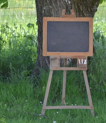 Chevalet Tableau ardoise  ancien