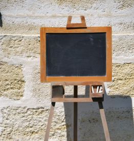 Chevalet Tableau ardoise  ancien