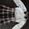 Ensemble chemise+jupe enfant fille