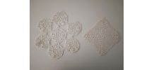 Napperons faits main, crochet