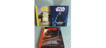 Lot de 3 livres Star Wars état excellent 