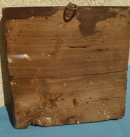 image sur bois ,  ancien , vintage