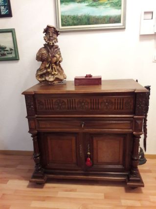 commode coiffeuse du 19e