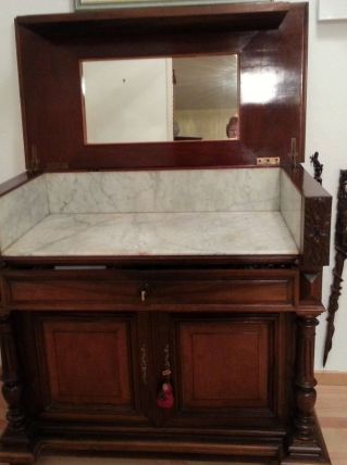 commode coiffeuse du 19e