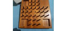 jeu  solitaire  en  bois