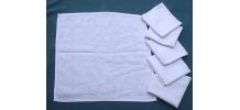 lot de 6 serviettes de table, vintage