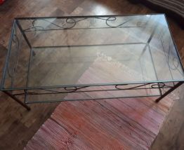 Table basse fer forgé 